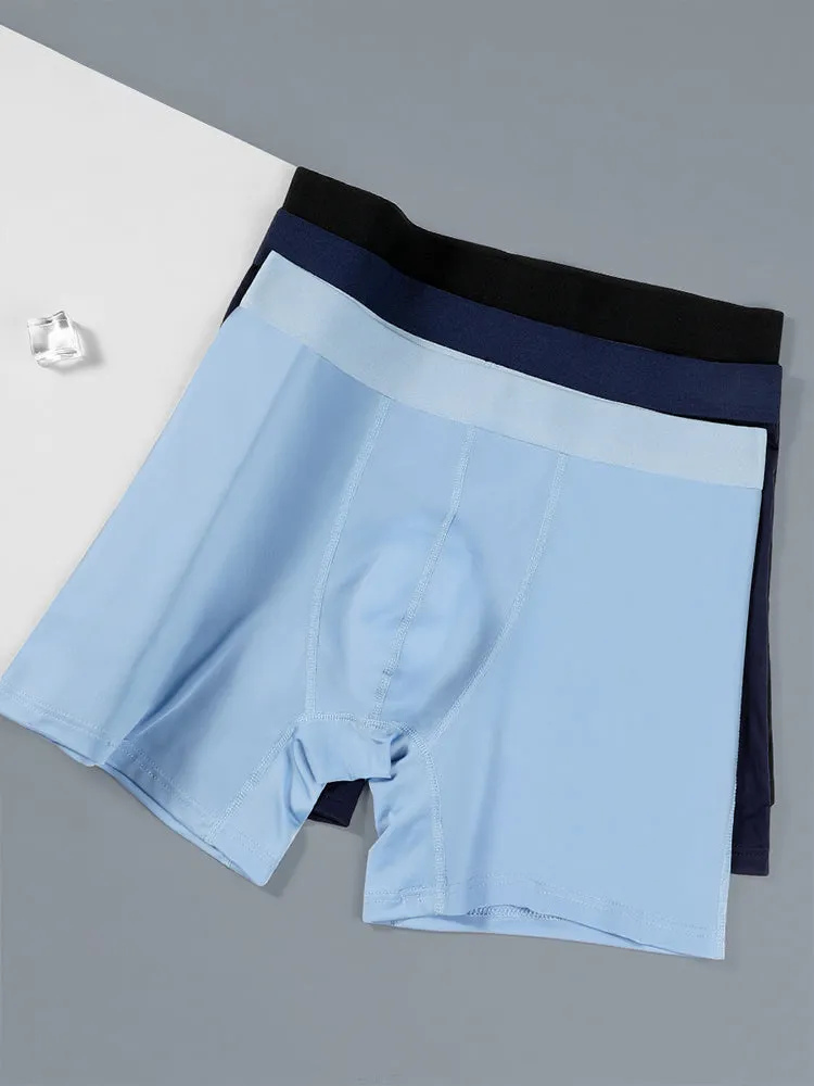 3 Pcs Breathable Sports BoxersBriefs