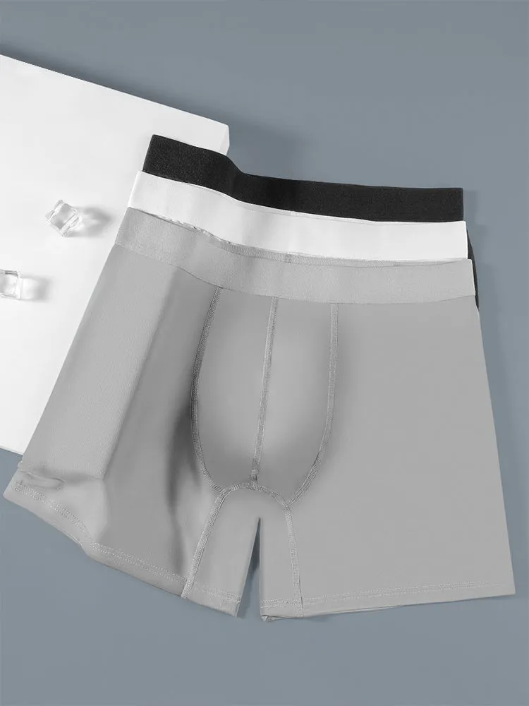 3 Pcs Breathable Sports BoxersBriefs