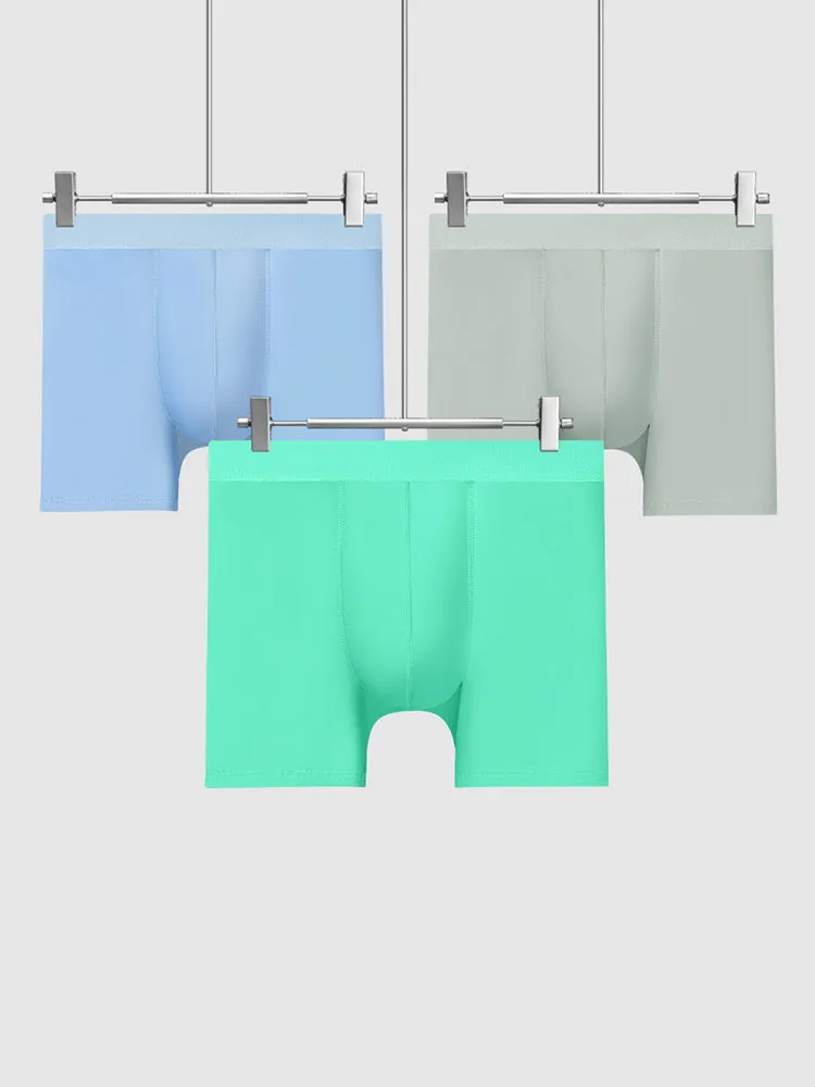 3 Pcs Breathable Sports BoxersBriefs
