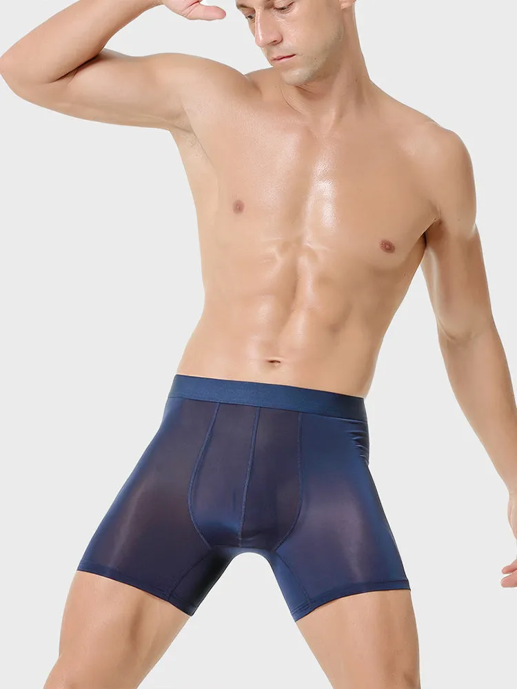 3 Pcs Breathable Sports BoxersBriefs