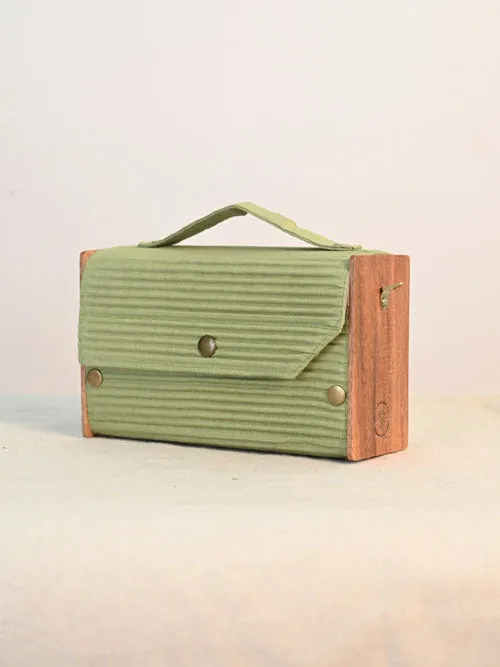 Alpine Green Box Clutch