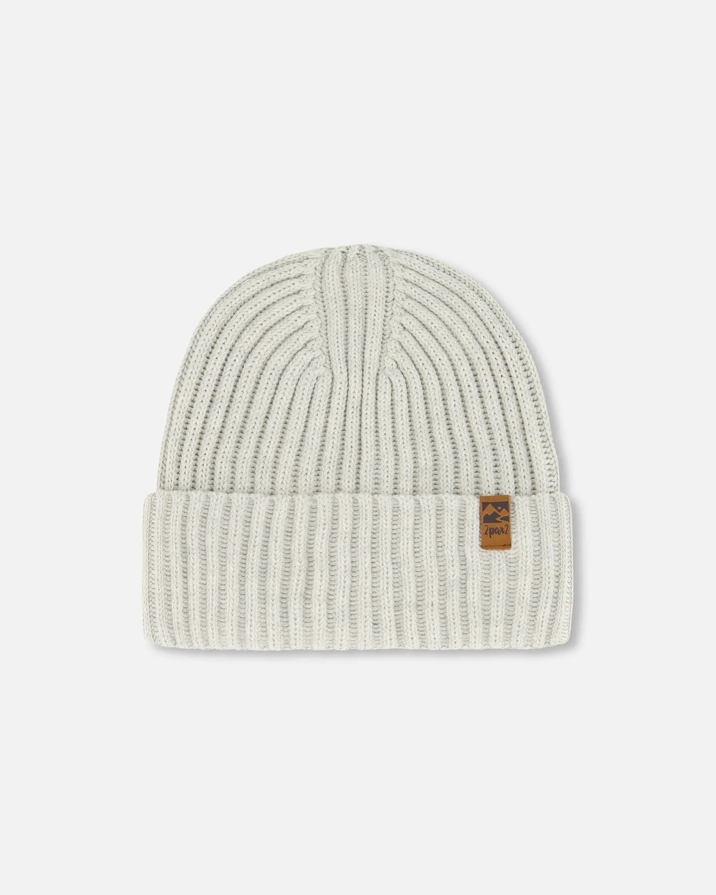 Cuffed Knit Hat Off-White