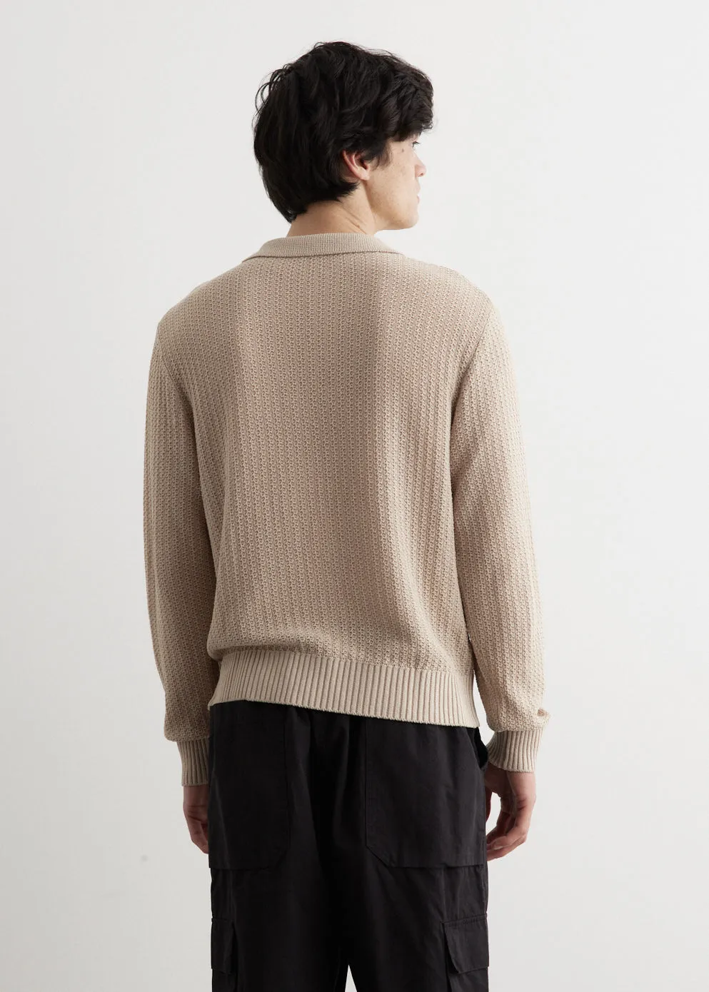 Echohead Knitted Polo Straw