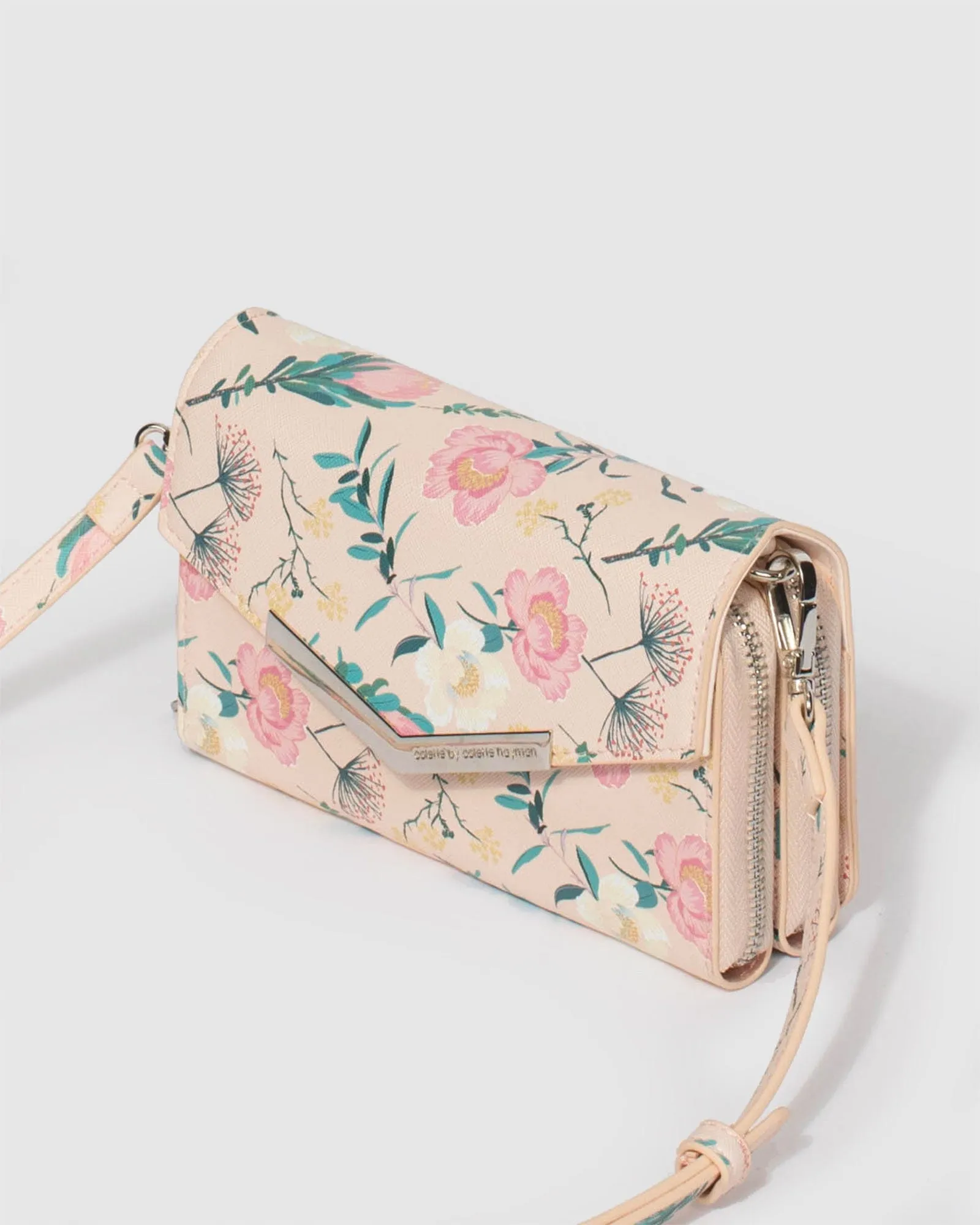 Flower Print Holly Phone Crossbody Bag