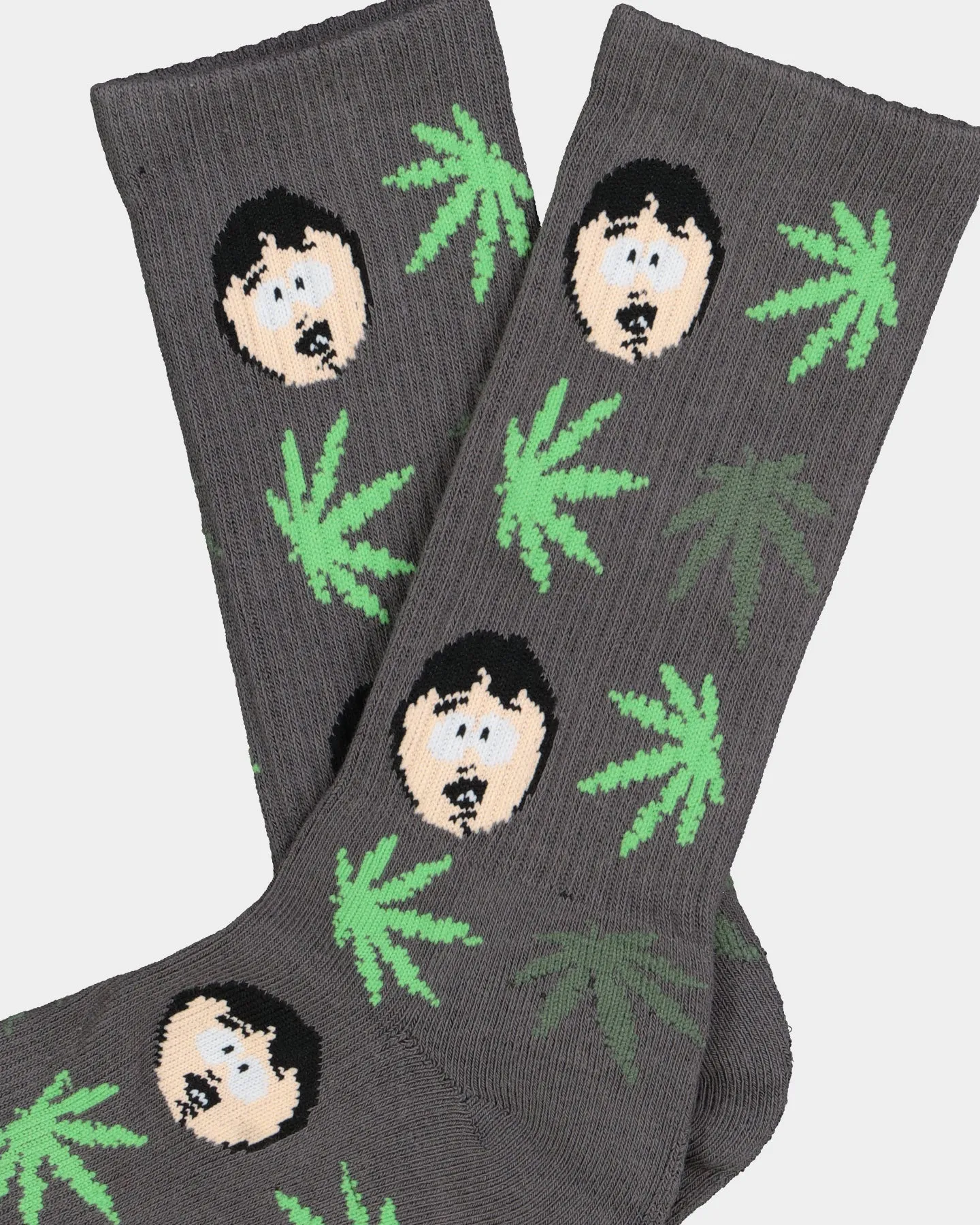 Goat Crew X South Park Randy Farm Socks 2 Pack White/Charcoal