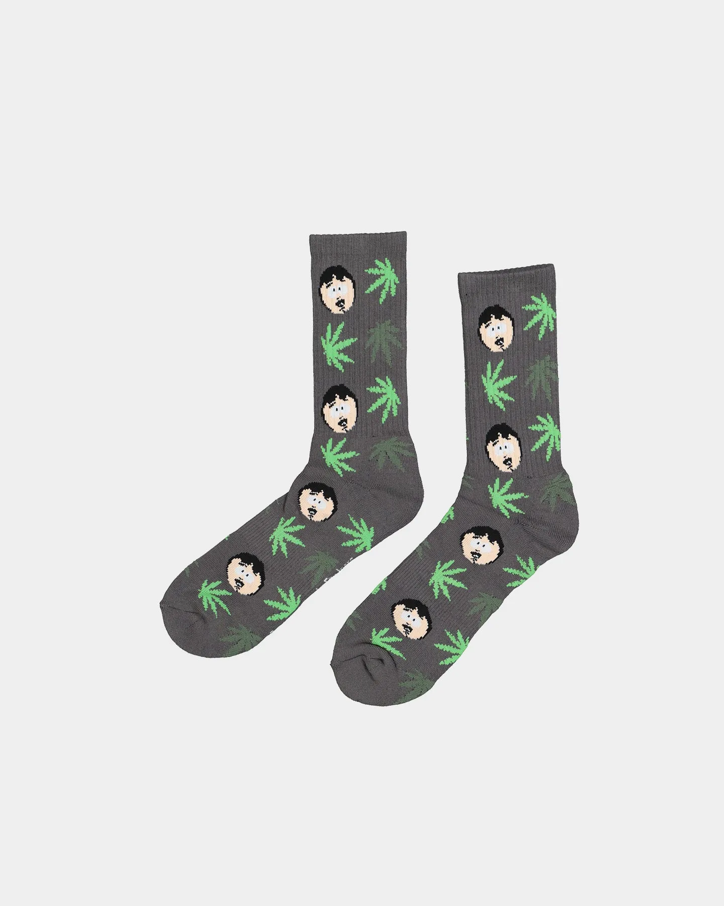 Goat Crew X South Park Randy Farm Socks 2 Pack White/Charcoal