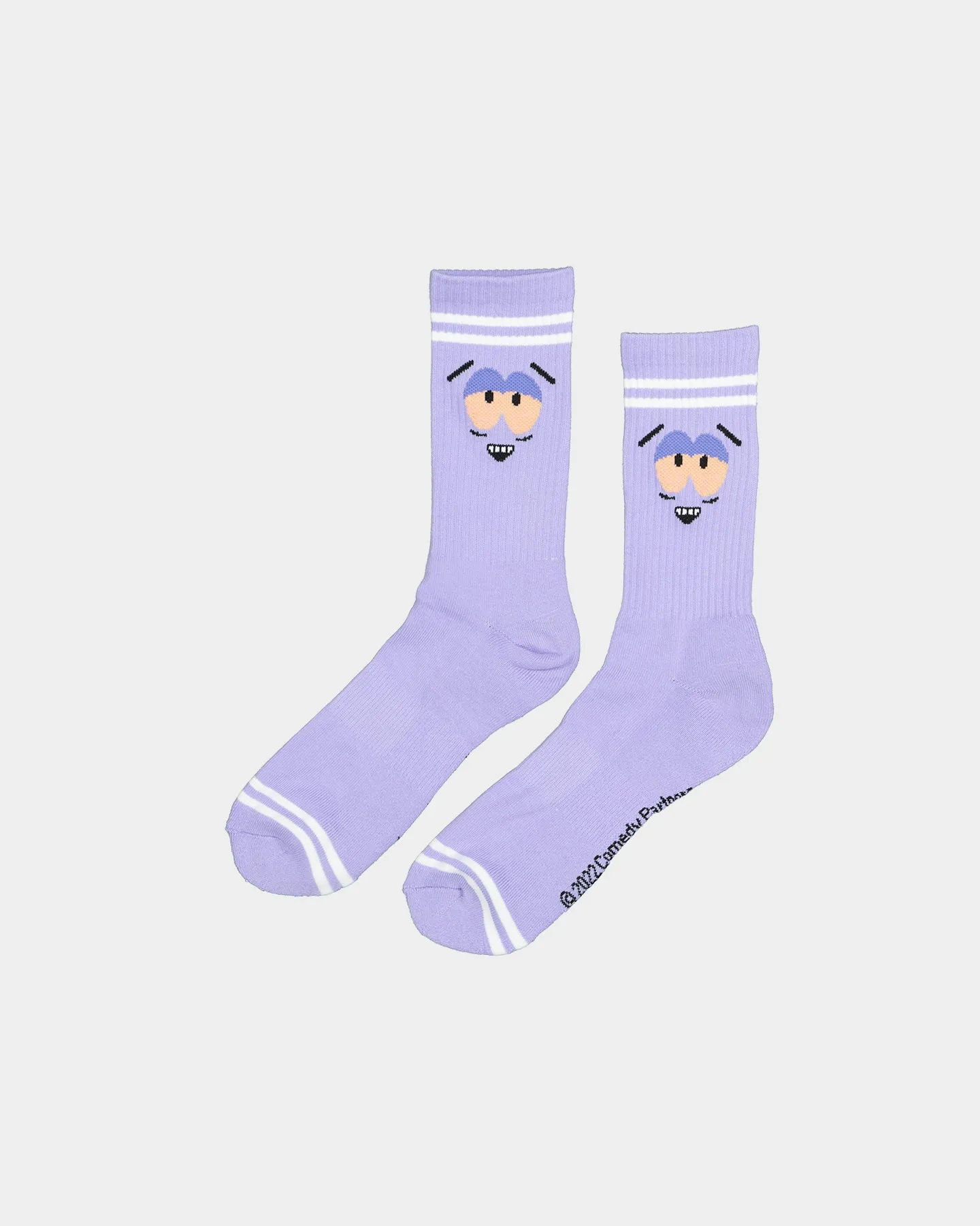 Goat Crew X South Park Towelie Socks 2 Pack Lilac
