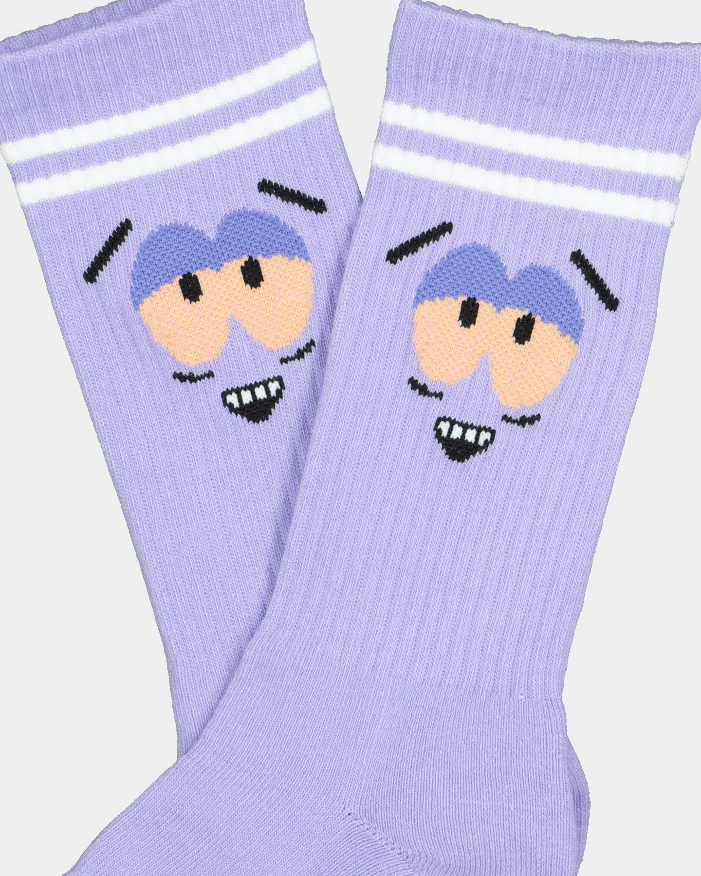 Goat Crew X South Park Towelie Socks 2 Pack Lilac