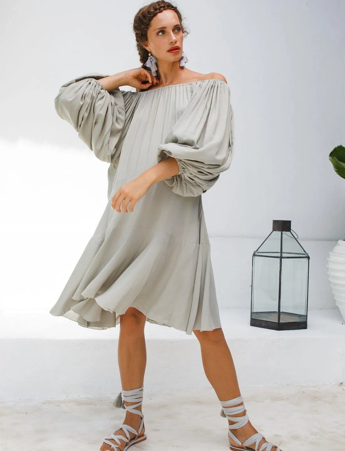 MARISSA BOHO MIDI DRESS