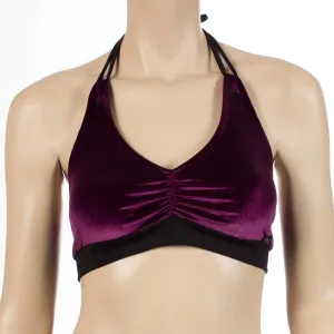Monique Top- Wine Velvet