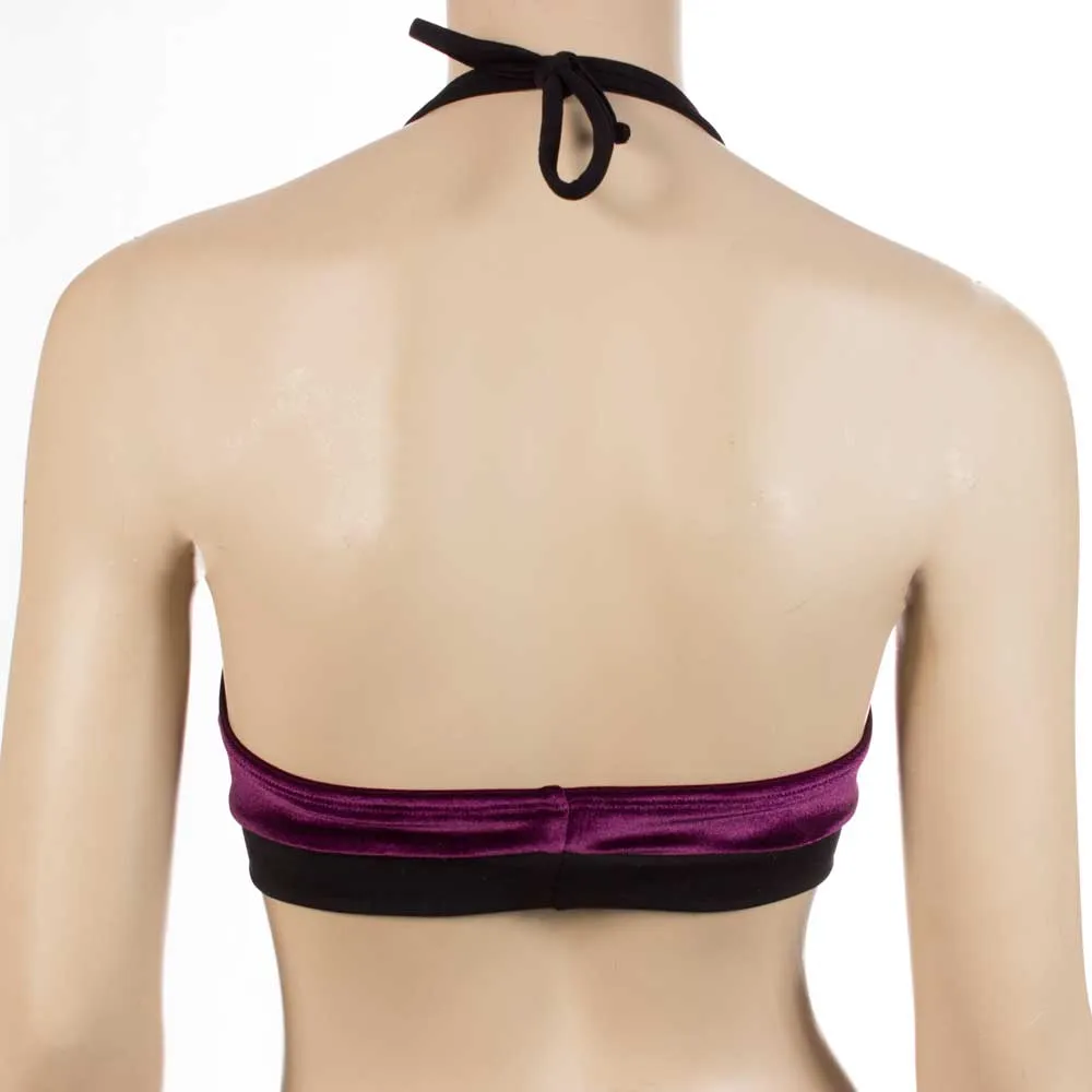Monique Top- Wine Velvet