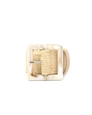 Summer Belt- Ivory Marble