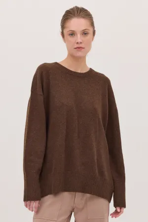 The Classic Crew Jumper Espresso