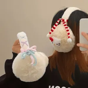 Women’s Winter Cat Plush Earmuffs