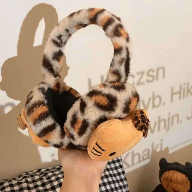 Women’s Winter Cat Plush Earmuffs