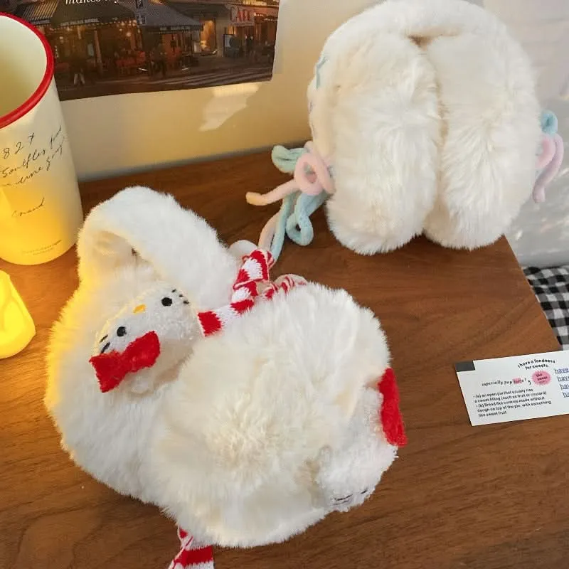 Women’s Winter Cat Plush Earmuffs