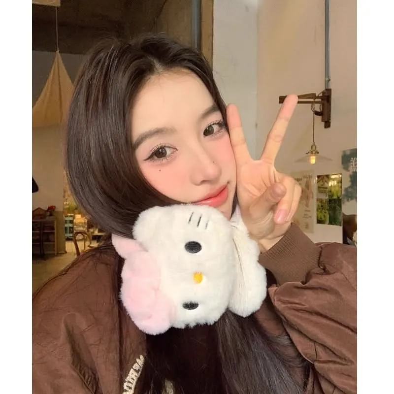 Women’s Winter Cat Plush Earmuffs