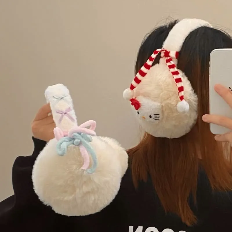 Women’s Winter Cat Plush Earmuffs