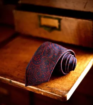 Wool Paisley Tie ET023
